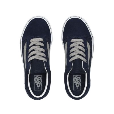 Vans Old Skool - Çocuk Spor Ayakkabı (Mavi Koyu Gri)